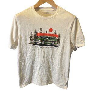 Old Navy Road Tripping Simple Living Short Sleeved T Shirt Sz M